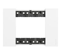 Legrand KA4803KW Placa de Pared, Plástico, Blanco