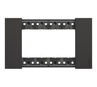 Marco embellecedorBticino KA4804KG Living Now4 modulos Dark