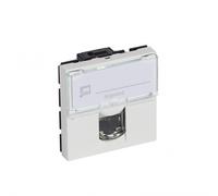 Legrand mosaic - Toma rj45 categoria 6a stp 2 módulo blanco