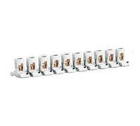 Legrand LEG34000 - Serie de 10 TERMINALES separables capacidad 2 Paso 15 mm x 6 mm