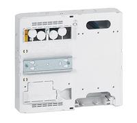 Legrand LEG401181 - Placa para disyuntor de abonado EDF y tabla (1, 2, 3 y 4 filas)