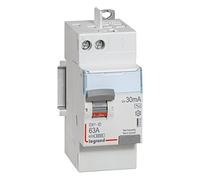Legrand LEG411650 - Interruptor diferencial dx-id Tornillo/Auto 2P 63 A 230 V CA 30 mA Tipo 2 m de altura fuera