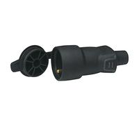 Legrand LEG50117 - Enchufe hembra (2P + T, estanco, IP44, con tapa de protección)