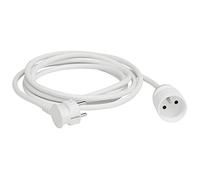 Legrand LEG51600 - Cable alargador de enchufe (enchufe 2P + T, cable de 3 m)