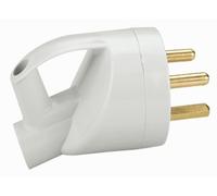 Legrand LEG55002 Annela - Enchufe macho (2 pines y toma de tierra, 20 A)