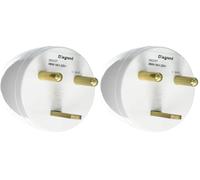 Legrand LEG90034 Adaptador para 1 clavija (2 x P + T, toma de 20 A, clavija de 16 A), color blanco (Paquete de 2)