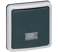 Legrand LEG90480 - Inter atrás y sale a la luz 10 A 66 plexo composable IP66 / IK08 Gris