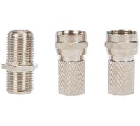 Legrand LEG91023 - Adaptador para cable de televisión hembra con 2 clavijas macho