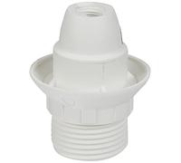 Legrand LEG91123 - Casquillo E14 para bombilla (poliamida), color blanco