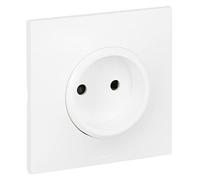 Legrand leg91331 Neptune - Toma de corriente sin toma de tierra, 3680 W, 230 V, color blanco
