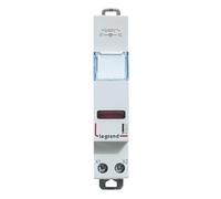 Legrand LEG92708 - Indicador simple, LED rojo, 110/400 V, color gris