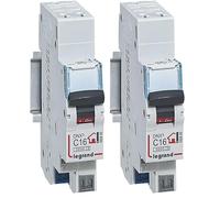 Legrand LEG92893 - Dnx interruptor de circuito 3, n c16 1p 3000 a (1 módulo (Paquete de 2)