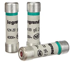 Legrand LEG92903 - Set de 3 cartuchos fusibles (20 A, 8,5 x 31,5 mm)