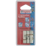 Legrand LEG92905 - Juego de 3 cartuchos de fusibles (32 A, 10,3 x 38 mm)