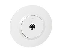 Legrand leg95057 BL CPT dooxie toma TV simple color blanco completo Deco