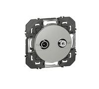 Legrand leg95254 Alu Compo dooxie toma TV SAT aluminio Composable
