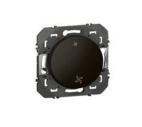 Legrand leg95273 Interruptor dooxie ventilación VMC, acabado negro