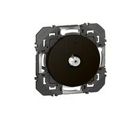 Legrand leg95283 Compo toma TV dooxie Type F roscado acabado negro