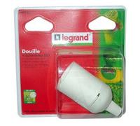 Legrand LEG97104- Casquillo de plástico aislante y conexión rápida (para bombilla de bayoneta B22)
