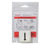 Legrand LEG98986 - Equipo de toma de teléfono que sobresale composable - Blanco
