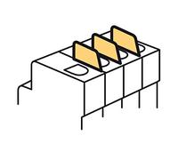 Legrand Magnet./Dif.Terciario 406307 - Separador 0'5 Mod