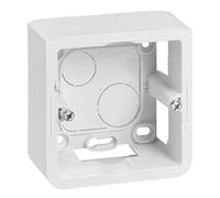 Legrand Mosaic LEG90591 - Cuadro para 2 módulos con soporte (profundidad 40 mm)
