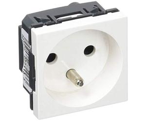 Legrand mosaic - Toma 2 polos+tierra espiga francia mosaic-ii