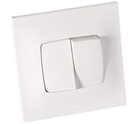 Legrand Neptune GSA - Interruptor Doble (10 Unidades)