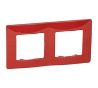 Legrand Niloé 665022 - Nl-Placa 2Ele Rojo