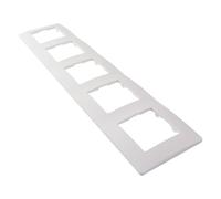 Legrand Placa Niloe 5 elementos blanco