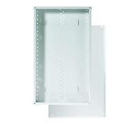 Legrand OnQ - Caja multimedia de 20 pulgadas, caja de gestión de cables de calibre 20, cubierta de pared de cable con apertura de 2.5 pulgadas para cables, caja de medios empotrada, blanco brillante,
