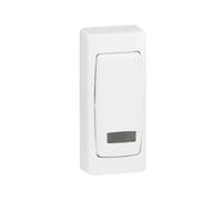 Legrand oteo - Mecanismo pulsador 6a luminaria serie estrecha oteo