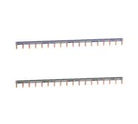 Legrand - Peine de alimentación HX³ - 1P - Universal Ph + N - Long. 18 módulos - Ref. 404928