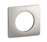 LEGRAND - Placa Céliane - Placa de acabado para enchufes e interruptores Céliane - 1 poste - Aluminio satinado