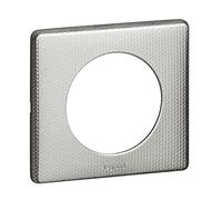 Legrand - Placa de acabado Céliane de 1 estación en acabado Metal Alu Snake