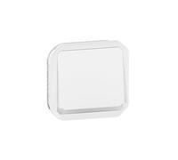 LEGRAND, Plexo 069632L - Interruptor luminoso con interruptor de contacto (230 V, LED, 10 A, 250 V), color blanco