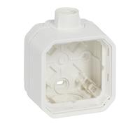 LEGRAND, Plexo 069686L New - Caja de montaje en superficie (1 entrada, ISO 20), color blanco