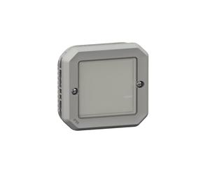 LEGRAND, Plexo 069875L New Connected - Interruptor de luz para habitación húmeda con función de atenuación, hogar inteligente, aplicación de control, control por voz, sin neutro, 5-125 W, compatible