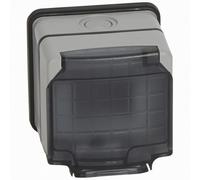 Legrand Plexo 66 Mosaico Adaptador 2 Módulos IP66 IK08 - 684636