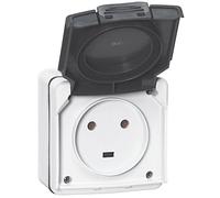 Legrand Plexo LEG55872 - Base de enchufe (estanca, 2P + T, 20 A)