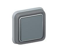 Legrand Plexo LEG69984 - Interruptor o conmutador de empotrar, color gris