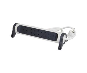 Legrand Premium Enchufe Giratorio de 4 Vías con Cable de 1,5 m (Enchufe Europeo) - 694529 [5 Piezas]