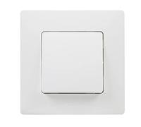 Legrand 396428 Pulsador de Pared, Blanco, Individual