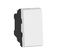 Legrand - Pulsador Mosaic Easy-Led 6A 1 módulo - Blanco