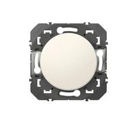 Legrand - Pulsador único 6A para marcar Dooxie - Blanco