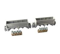 Legrand, Regleta de terminales Plexo S para distribuidor de ambientes húmedos, ofrece conexiones para 4 conductores neutros y 4 conductores de protección, sección transversal máxima de 16 mm², 134810