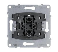 LEGRAND, Seano 764526 - Interruptor de botón con contacto intercambiable y pinza N, bornes, función de iluminación LED rearmable (número de referencia: 764521), 10 AX, 765017