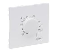 LEGRAND, SEANO 765152 - Cubierta para termostato electrónico de Suelo, Color Blanco