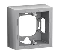 LEGRAND, SEANO 765298 - Caja de montaje en superficie (1 compartimento, para uso con marco de la serie SEANO y SEANO+, color aluminio lacado)