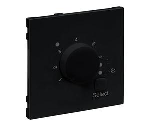 Legrand, SEANO 765351 - Cubierta para termostato electrónico (Lacado), Color Negro